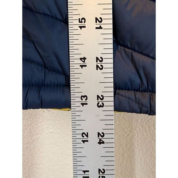 Save The Duck Colorblock Lightweight Insulated Puffer Youth Jacket Coat Size 14 - Picture 12 of 14